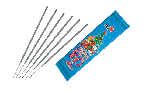  Бенгальские свечи 6 шт 160 мм в пакете  в Сегеже